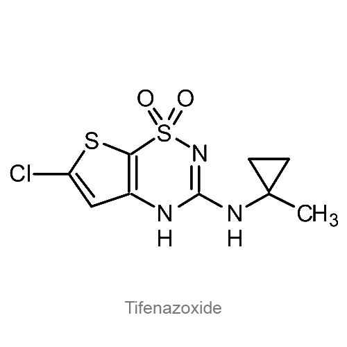 Тифеназоксид структурная формула