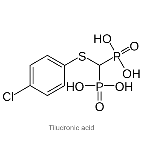 Структурная формула Тилудроновая кислота