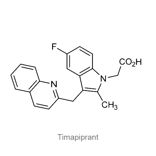 Структурная формула Тимапипрант