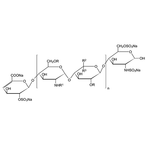 Структурная формула Тинзапарин натрия