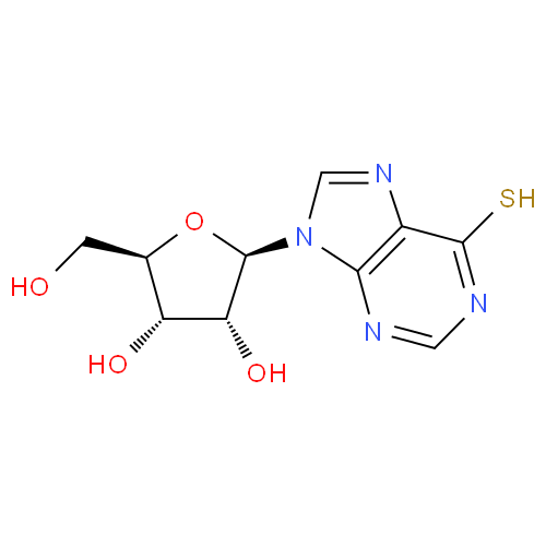 Структурная формула Тиоинозин