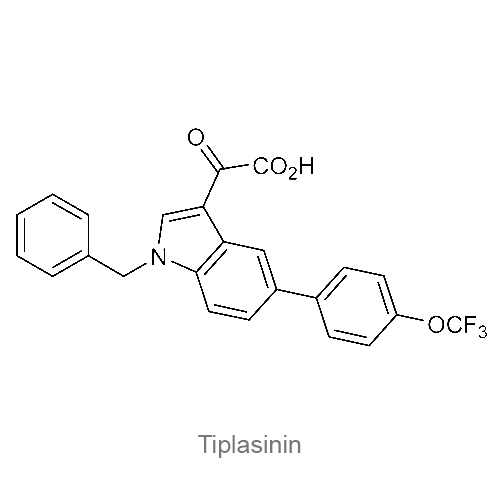 Структурная формула Типласинин