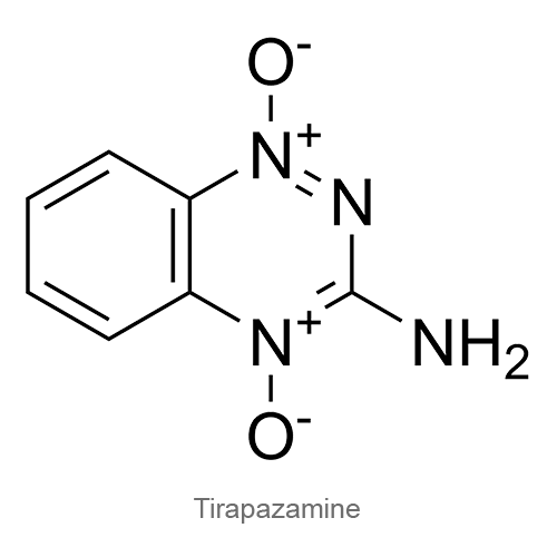 Структурная формула Тирапазамин