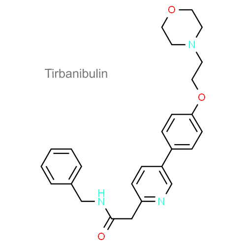 Структурная формула Тирбанибулин