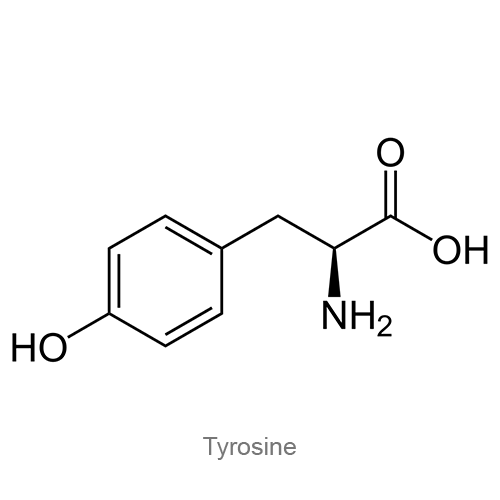 Структурная формула Тирозин