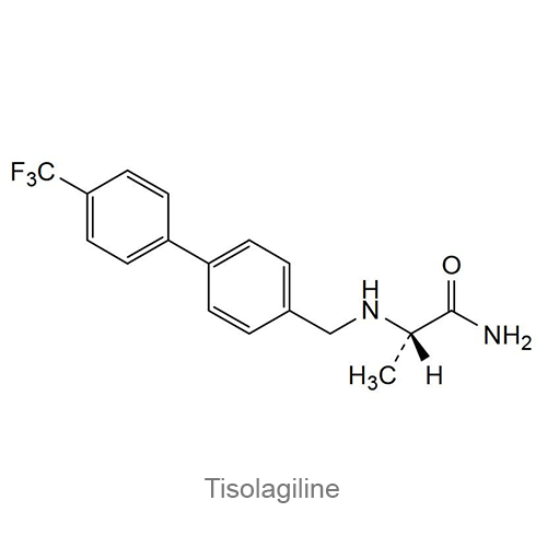 Тисолагилин структура