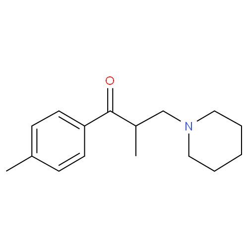 Толперизон структурная формула