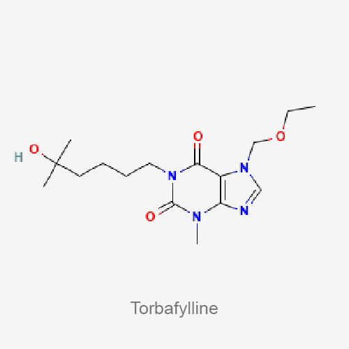 Торбафиллин структурная формула