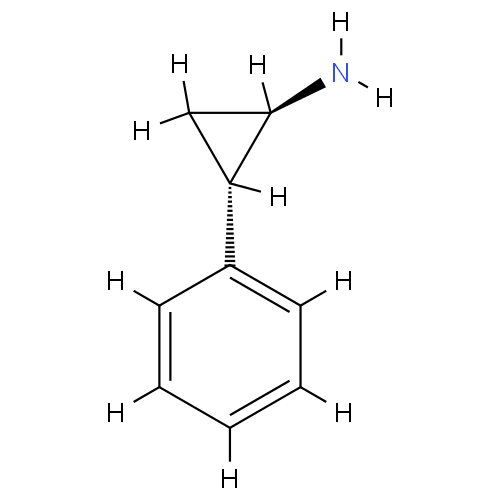 Структурная формула Транилципромин
