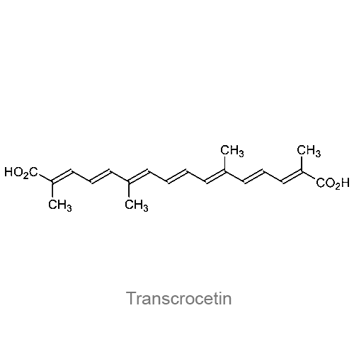 Структурная формула Транскроцетин