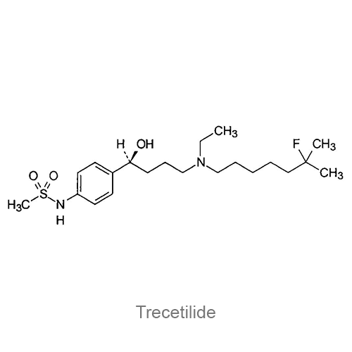 Структурная формула Трецетилид