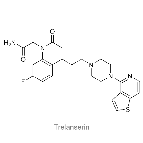 Структурная формула Трелансерин