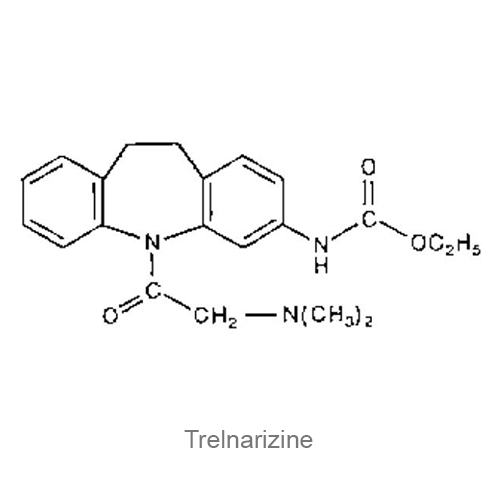 Структурная формула Трелнаризин