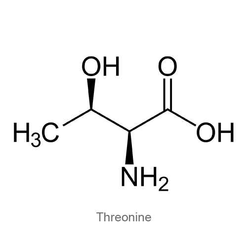 Структурная формула Треонин