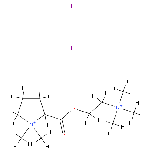 Структурная формула Трепирия йодид