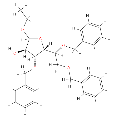 Структурная формула Трибенозид