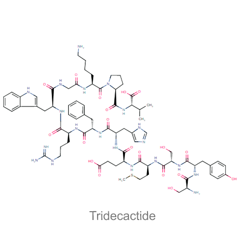 Тридекактид структурная формула