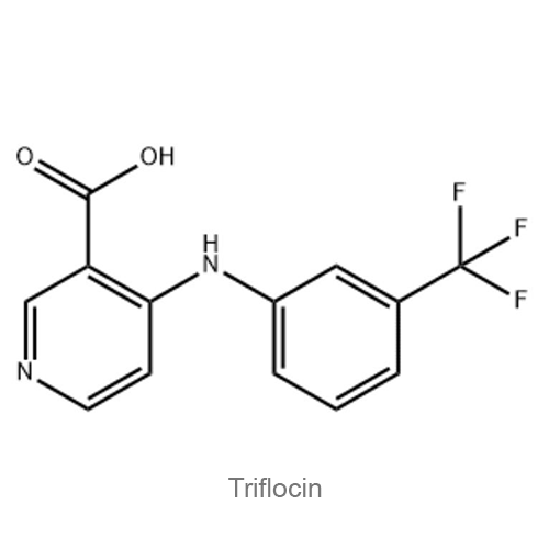 Структурная формула Трифлоцин