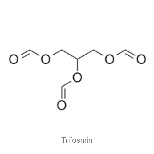 Структурная формула Трифосмин