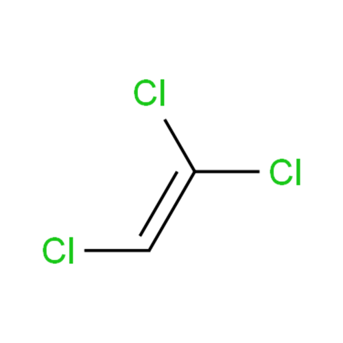 Структурная формула Трихлорэтилен
