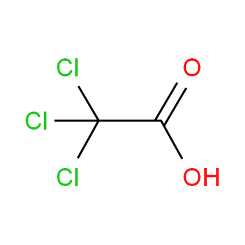 Структурная формула Трихлоруксусная кислота
