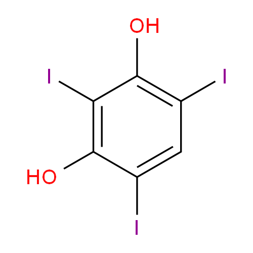 Трийодрезорцин структурная формула