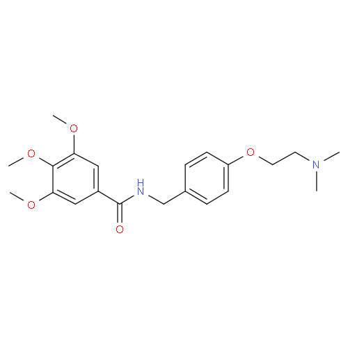 Триметобензамид структурная формула