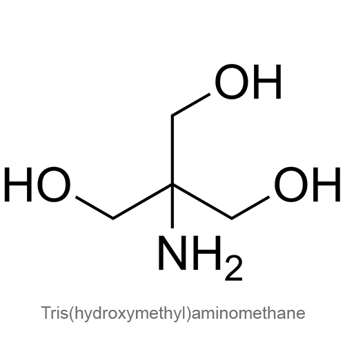 Трис(гидроксиметил)аминометан структурная формула