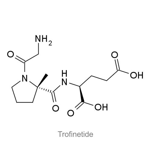 Структурная формула Трофинетид