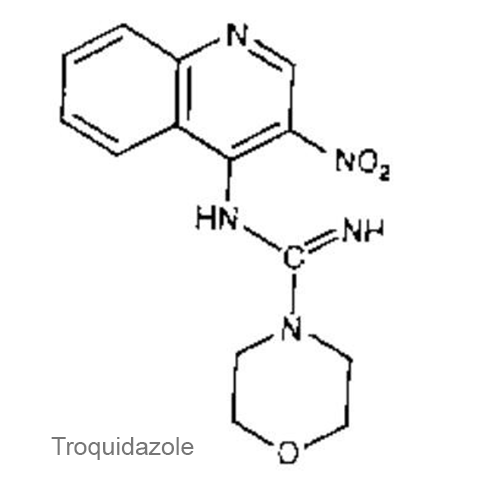 Структурная формула Трохидазол