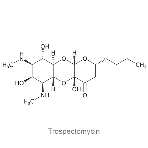 Структурная формула Троспектомицин