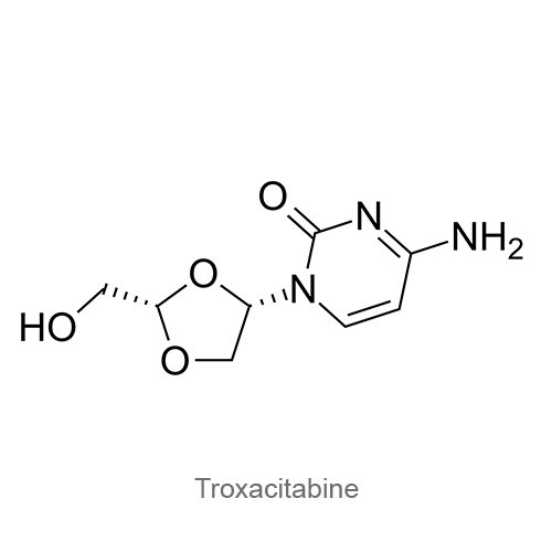 Структурная формула Троксацитабин