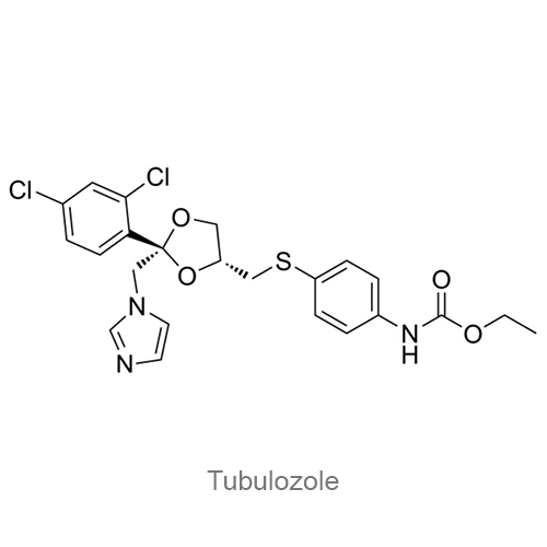 Структурная формула Тубулозол