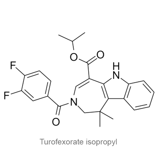 Турофексорат изопропил структурная формула