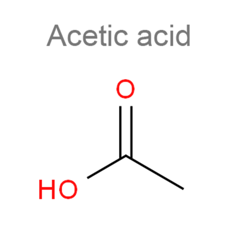 Структурная формула Уксусная кислота + Пропиленгликоль + Гидрокортизон