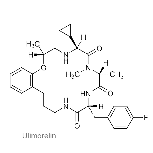 Структурная формула Улиморелин