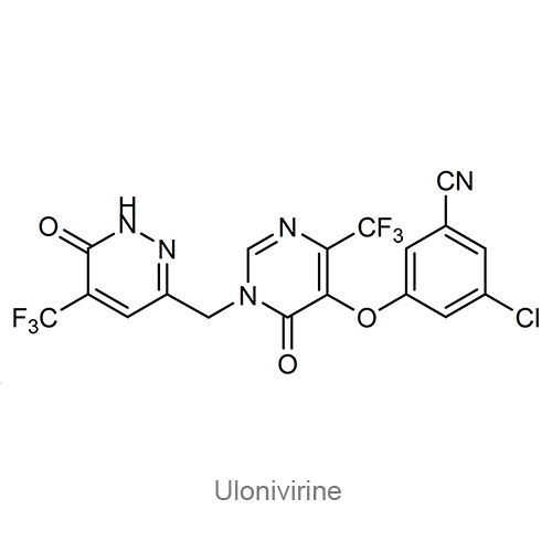 Структурная формула Улонивирин