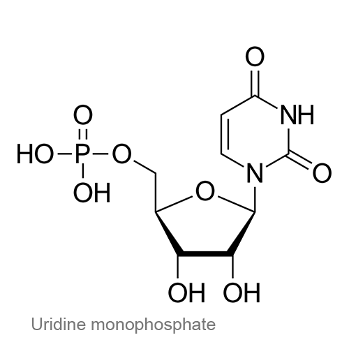 Уридинмонофосфат структурная формула