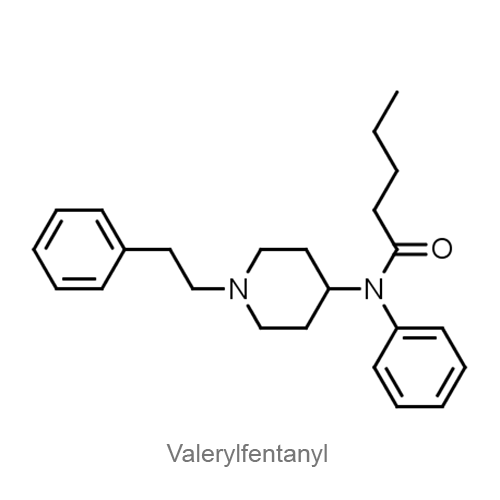 Валерилфентанил структурная формула