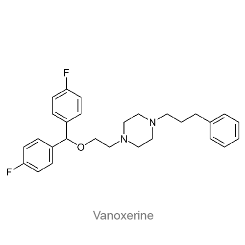 Ваноксерин структурная формула