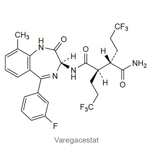 Структурная формула Варегацестат