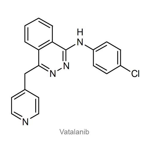 Ваталаниб структурная формула