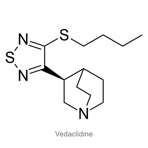 Структурная формула Ведаклидин