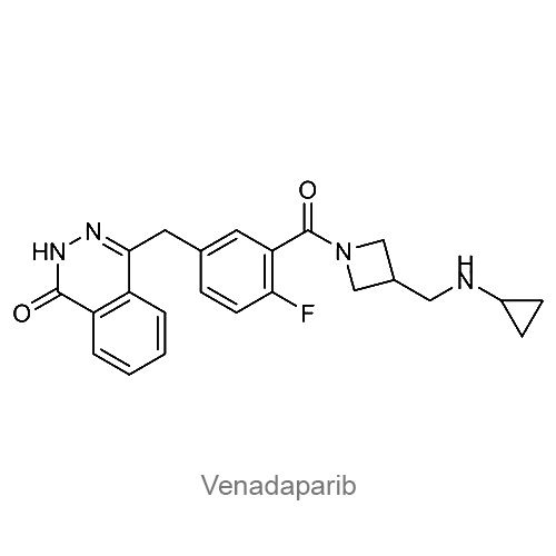 Структурная формула Венадапариб