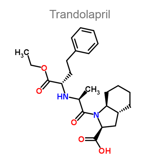 Верапамил + Трандолаприл структурная формула 2
