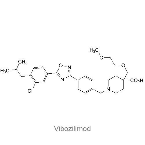 Структурная формула Вибозилимод