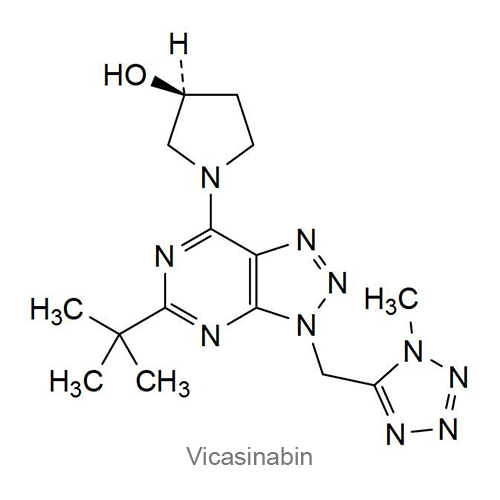 Викасинабин структурная формула