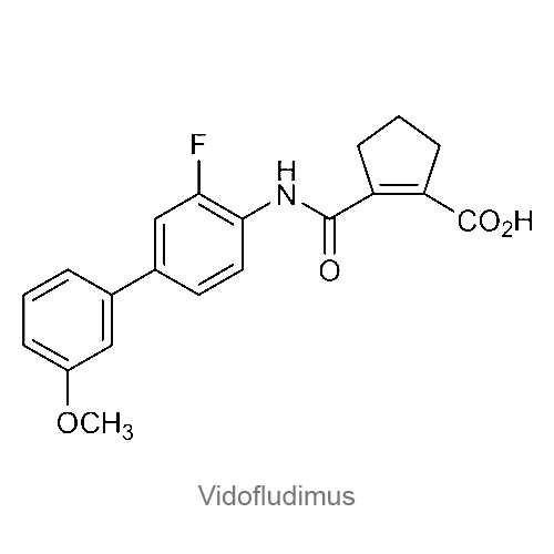 Структурная формула Видофлудимус