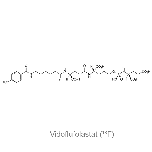Структурная формула Видофлуфоластат (<sup>18</sup>F)