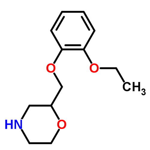 Вилоксазин структурная формула
